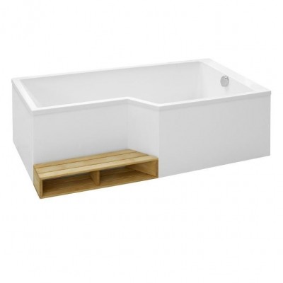 Акриловая ванна Jacob Delafon Bain Douche Neo 160x90 E6D000R-00 Белый