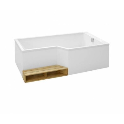 Акриловая ванна Jacob Delafon Bain Douche Neo 180x90 E6D004R-00 R без антискользящего покрытия