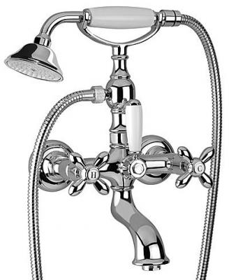 Cмеситель для ванны с ручным душем Bugnatese Princeton Plus 8000 CR (хром)