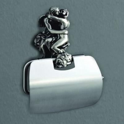 Держатель для туалетной бумаги Art&Max Romantic AM-0819 серебро