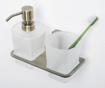 Держатель стакана и дозатора Wasser Kraft Exter  К-5289 