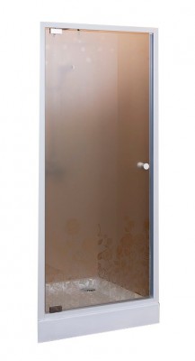 Душевая дверь в нишу Variante  ROSA-BA-1-70-RO-Bi Rosa