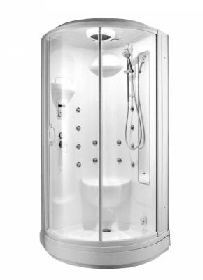 Душевая кабина AM.PM Bliss L W53C-909-105WTF Профиль – белый, стекло – прозрачное