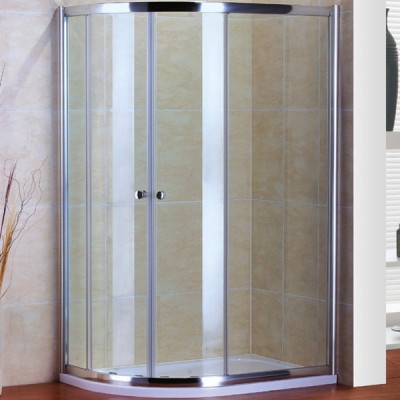 Cezares Pratico RH-2 100x80 профиль Хром стекло прозрачное