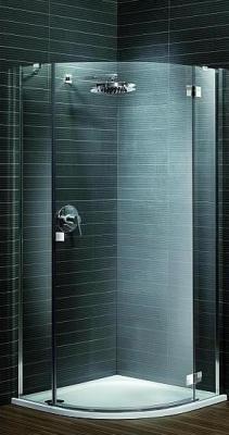 Душевая кабина полукруглая Radaway Almatea PDJ 30602-01-01N 90L CR/Glass прозрачн.