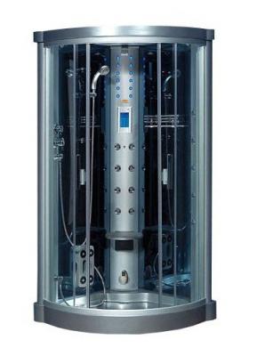 Душевая кабина Potter PZS 0909 III 6 [T] [MG] [SG] [C2] серая, задние стенки зеркальные