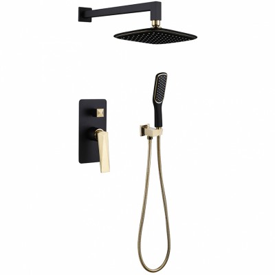 384-B Черная Золото