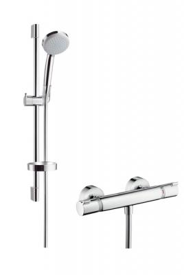 Душевой набор Hansgrohe Croma 100 Vario/Ecostat Comfort Combi 27034000 Хром