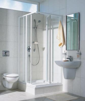 I2 ED2 100201AK R (1 секция) хром/прозрачное/правая