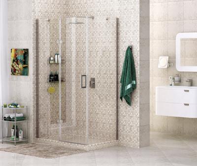 Душевой уголок, прямоугольник, с левой распашной дверью Wasser Kraft Aller 10H07L 