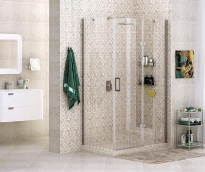 Душевой уголок, прямоугольник, с правой распашной дверью Wasser Kraft Aller 10H06R 