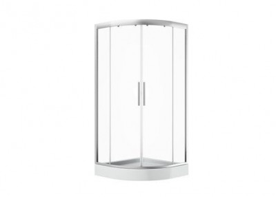 Цвет профиля — матовый хром. Цвет ручек — хром