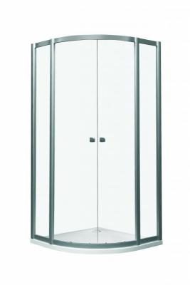 Цвет профиля — матовый хром. Цвет ручек — хром