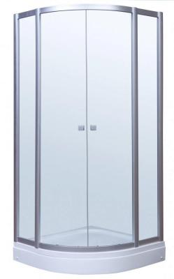 Цвет профиля — матовый хром. Цвет ручек — хром