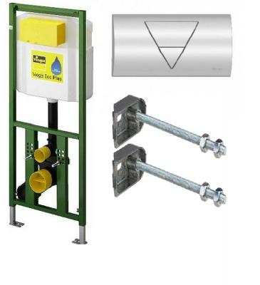 Инсталляция Viega Eco Plus 660 338 со смывным бачком