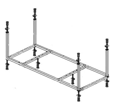   Каркас для ванны Vagnerplast Helios d1118528 