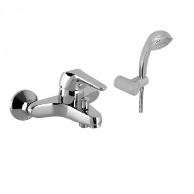 Комплект для ванны и душа (смеситель+держатель+ручной душ+гибкий шланг) Noken Mini Plus N140140041 Mini Plus