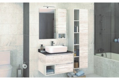 Мебель для ванной Comforty Прага  Тумба с раковиной 4144201 Прага 75