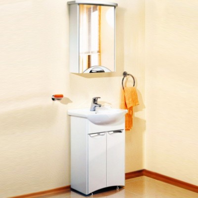 Тумба под раковину Aqwella Ультра люкс 55 Ul-l.01.05 Белый 