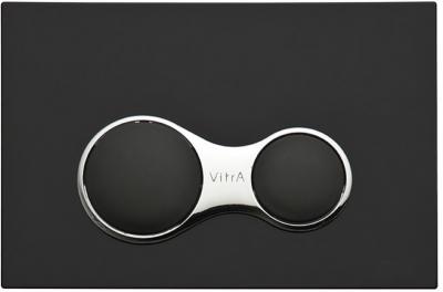 Панель смыва Vitra Sirius 740-0411 черная