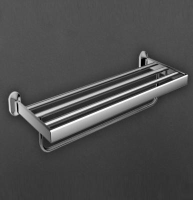 Полка для полотенец Art&Max Ovale AM-4022B хром 