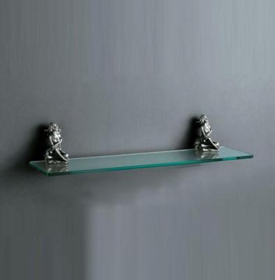 Полка стеклянная Art&Max Athena AM-0613 серебро