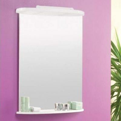 Полка-зеркало Акватон 5-2 Минима  1A000502MN010 белый