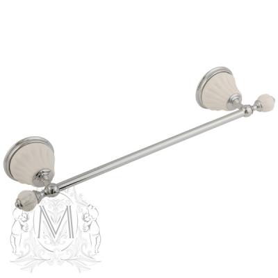 Полотенцедержатель Migliore Olivia ML.OLV-60.641 BI.CR (белый/хром)