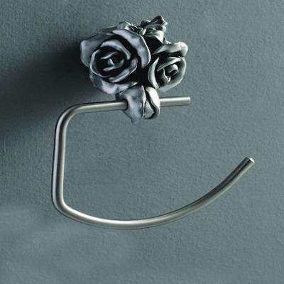 Полотенцедержатель Art&Max Rose AM-0916 серебро