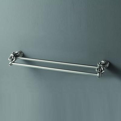 Полотенцедержатель Art&Max Rose AM-0918 серебро