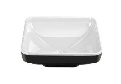 Раковина-чаша Vitra Water Jewels  4441b091-2000 Жемчужный белый/черный