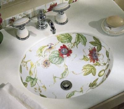 Раковина Kohler Crimson Topaz K-14218-TC-0 белая