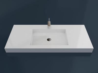 Раковина Esse F 1000 1000x450 1000x450х80  Белая