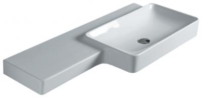 белая с декором