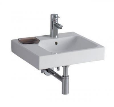 Раковина Keramag Geberit iCon 124*50 F124*50000 F124050 с полкой справа