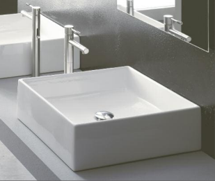 Раковина накладная Scarabeo Teorema 8031 Белая