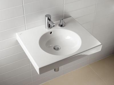 Раковина Keramag Geberit Preciosa II 12326* F12326*000 F123260 с отверстием для смесителя и с переливом