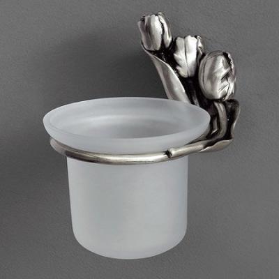 Щётка для унитаза Art&Max Tulip AM-0821-T серебро