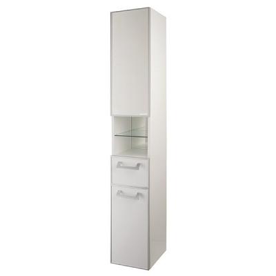 Шкаф-колонна Акватон 1063-3(PRA) Сайгон  1A106303SA01R Белый