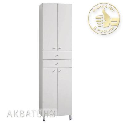 Шкаф-колонна Акватон 1223-3 Симпл 1A122303SL010 белый