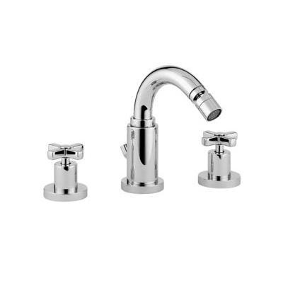 Смеситель для биде на 3 отверстия Migliore Naxos ML.NAX-7625 CR(хром)