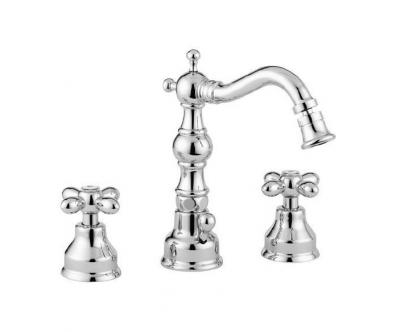 Смеситель для биде на 3 отверстия Migliore Princeton Plus ML.PRP-8025 CR(хром)