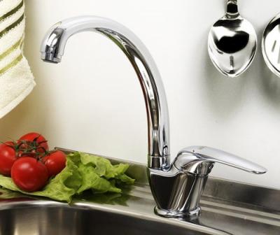 Смеситель для кухни с поворотным изливом Wasser Kraft Rossel 2807 