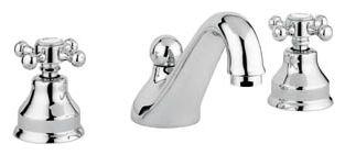 Смеситель для раковины на 3 отверстия Migliore Lady ML.LAD-912 CR(хром)