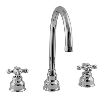 Смеситель для раковины на 3 отверстия с высоким изливом Noken Feis N147210311 Feis