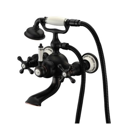 Смеситель для ванны  Berholm Elsinor Black ELSRB00B02 Черный