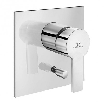  Смеситель для ванны душа утопленный однорычажный Noken Giro N109050801  Giro