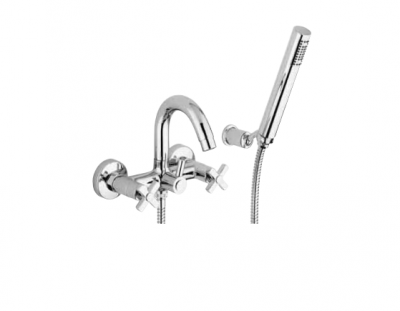 Смеситель  для ванны Bugnatese Naxos  7602 CR (хром)