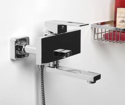 Смеситель для ванны с коротким изливом Wasser Kraft Alme 1501 хром 