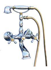 Хром с  золотом